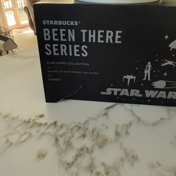 Star Wars / Disney Starbucks Naboo, Nevarro, Ahch-To "been there" 3-mug set - Picture 11 of 15